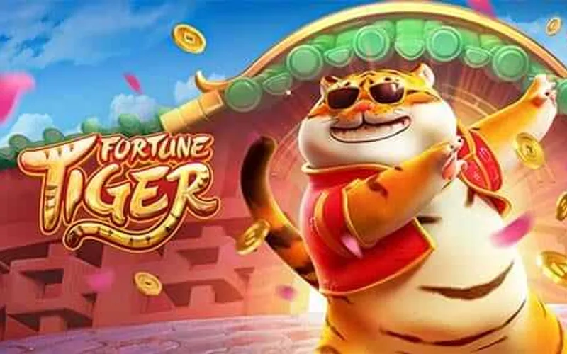 Portada oficial de Fortune Tiger con el tigre dorado de PG Soft